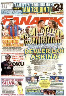 FANATİK 26 Ağustos 2026 gazete manşeti