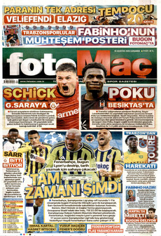 FOTOMAÇ 26 Ağustos 2026 gazete manşeti