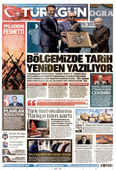 TÜRKGÜN 27 Ağustos 2026 Gazete Manşeti Küçük