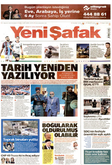 YENİ ŞAFAK 27 Ağustos 2026 Gazete Manşeti Küçük