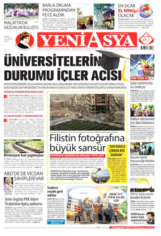 YENİ ASYA 27 Ağustos 2026 gazete manşeti
