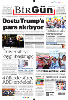 BİRGÜN 28 Ağustos 2026 Gazete Manşeti Küçük