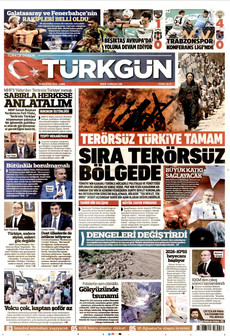 TÜRKGÜN 28 Ağustos 2026 gazete manşeti
