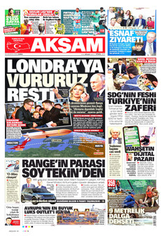 AKŞAM 28 Ağustos 2026 gazete manşeti