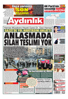 AYDINLIK GAZETESİ 28 Ağustos 2026 gazete manşeti