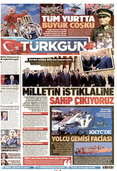 TÜRKGÜN 31 Ağustos 2026 gazete manşeti