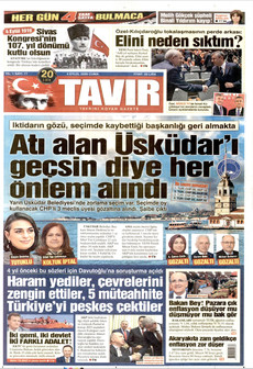 TAVIR GAZETESİ 4 Eylül 2026 gazete manşeti