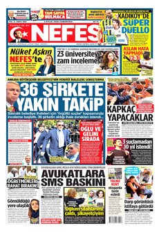 NEFES 5 Eylül 2026 gazete manşeti