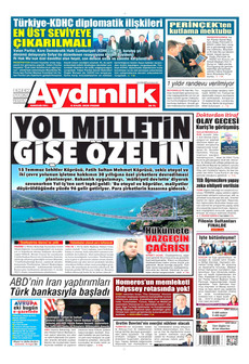AYDINLIK GAZETESİ 6 Eylül 2026 Gazete Manşeti Küçük