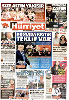 HÜRRİYET 6 Eylül 2026 gazete manşeti