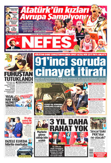 NEFES 7 Eylül 2026 gazete manşeti