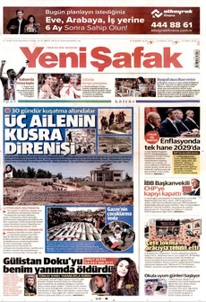 YENİ ŞAFAK 7 Eylül 2026 gazete manşeti