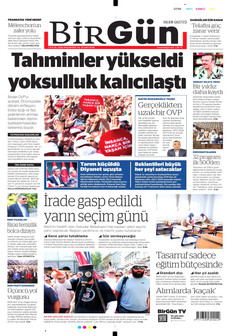 BİRGÜN 7 Eylül 2026 gazete manşeti
