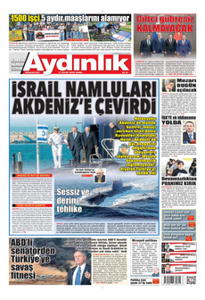 AYDINLIK GAZETESİ 11 Eylül 2026 gazete manşeti