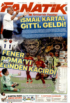 FANATİK 11 Eylül 2026 gazete manşeti