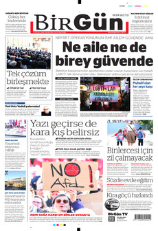 BİRGÜN 14 Eylül 2026 Gazete Manşeti Küçük
