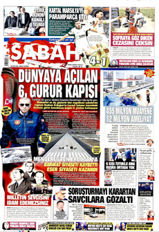 SABAH 18 Eylül 2026 Gazete Manşeti Küçük
