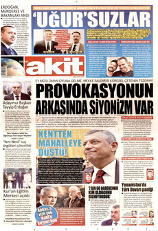 YENİ AKİT 18 Eylül 2026 Gazete Manşeti Küçük