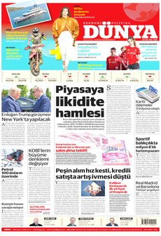 DÜNYA 18 Eylül 2026 Gazete Manşeti Küçük