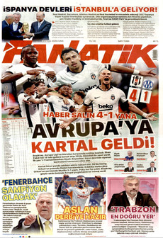 FANATİK 18 Eylül 2026 Gazete Manşeti Küçük