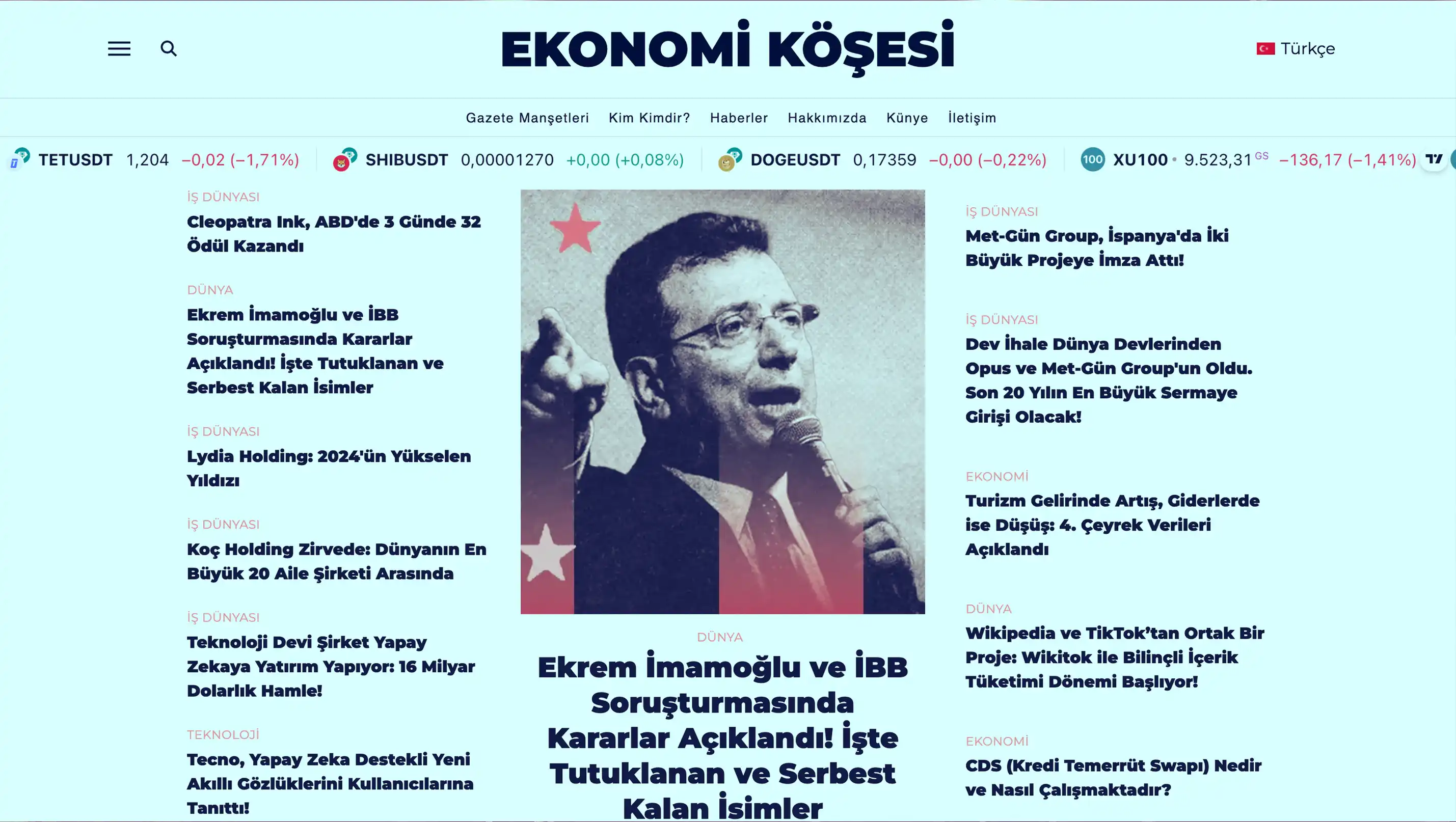 "Ekonomi Köşesi" Yayın Hayatına Başladı