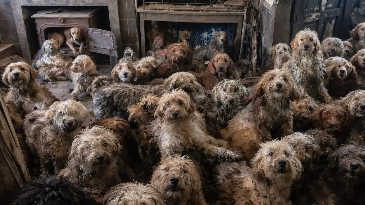 Kimse Gerçek Olduğuna İnanmadı: Bir Evden 250 Tane Köpek Çıktı!